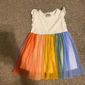 Hanna Andersson Classic Rainbow Dress